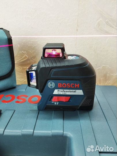 Лазерный уровень bosch gll 3 80