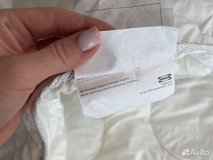 Новые наволочка IKEA икеа и пододеяльник