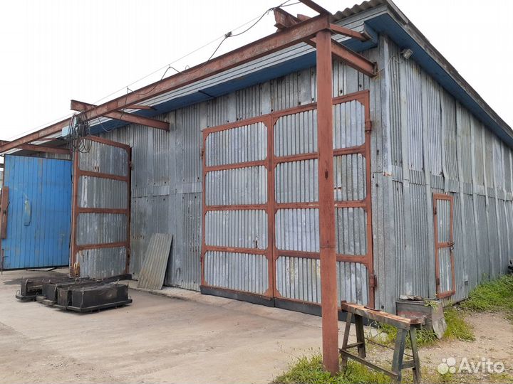 Гараж из сендвич панелей