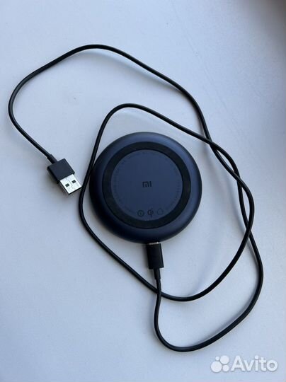 Беспроводная зарядка xiaomi с логотипом Wargaming
