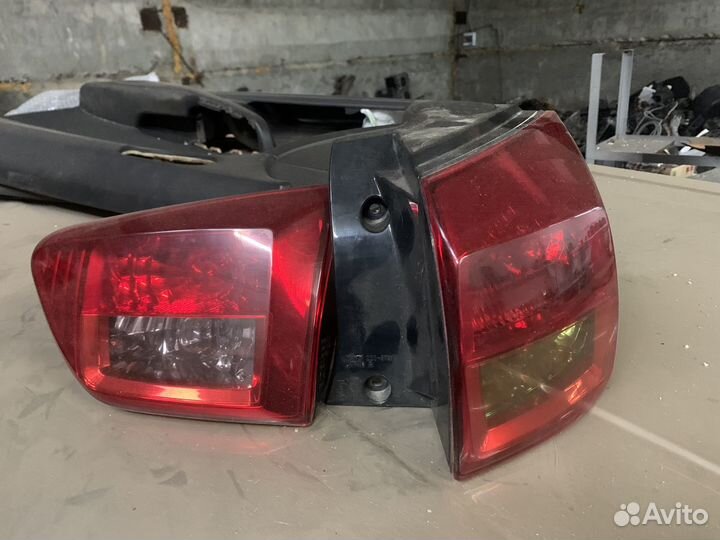 Задние фонари peugeot 4007