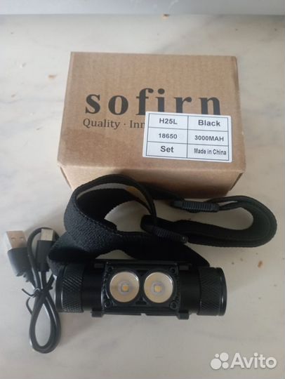 Мощный налобный фонарь ближнего света Sofirn H25L