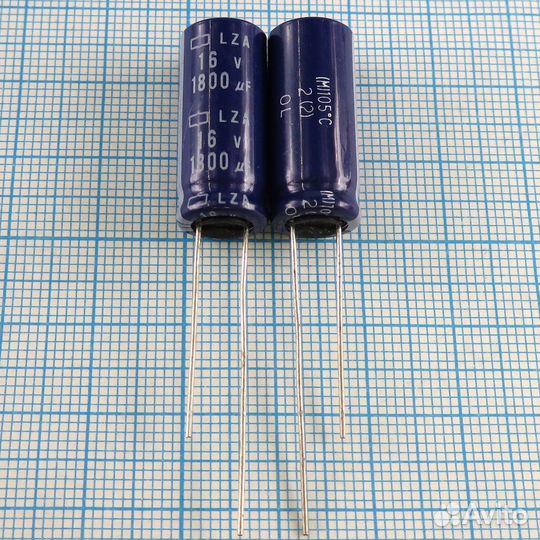 1800uF 16v 16v1800uF 10x25 LZA - Электролитический