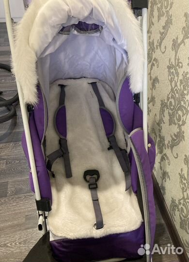 Коляска санки