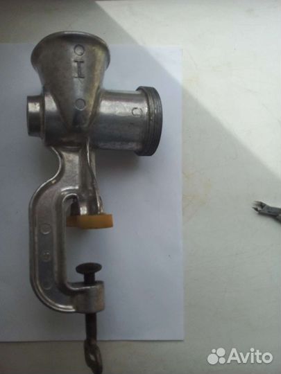 Мясорубка ручная СССР гост 4025-73 с насадками