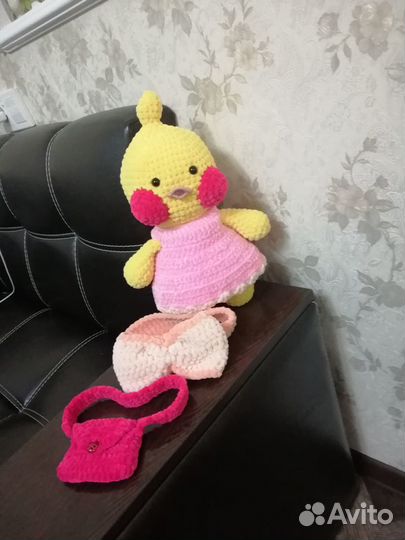 Вязаные игрушки ручной работы