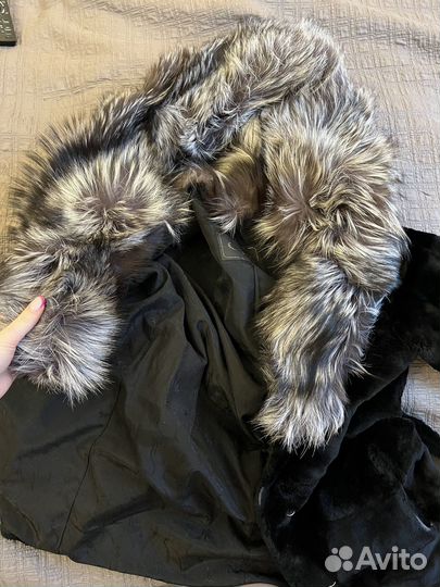 Шуба из бобрика