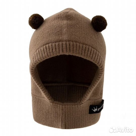 Шапка балаклава зимняя детская с ушками