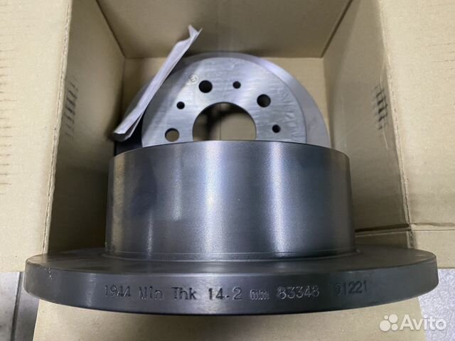 Диск тормозной задний jumper/ducato