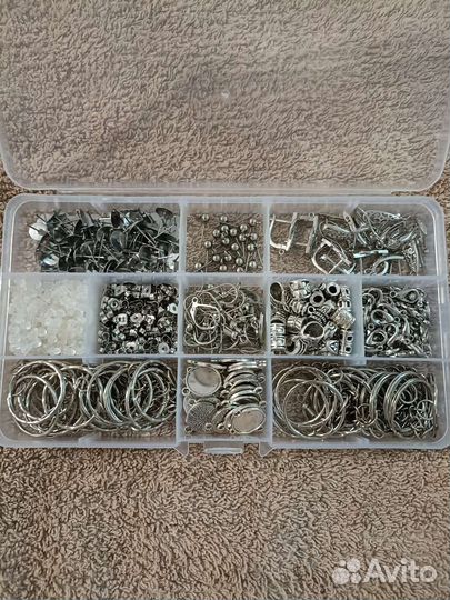 Фурнитура для изготовления бижутерии