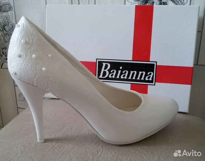 Туфли свадебные (белые)