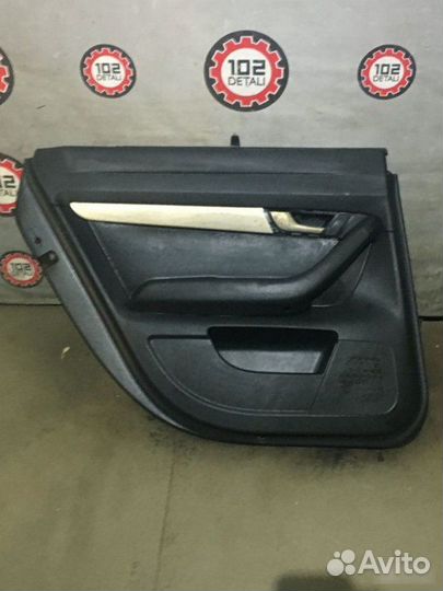 Обшивка двери задняя левая Audi A6 C6