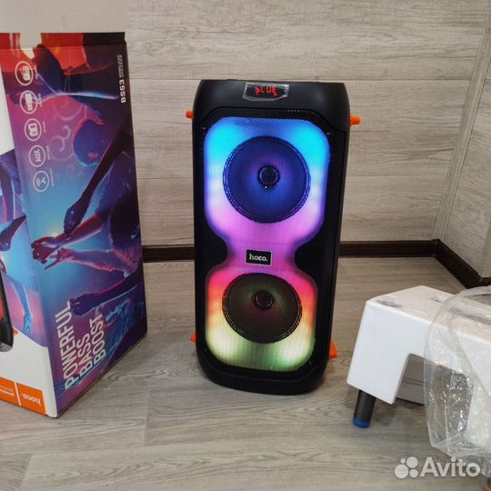 Блютуз колонка большая с караоке