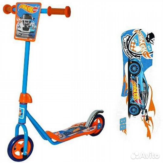 Двухколёсный самокат Hot Wheels