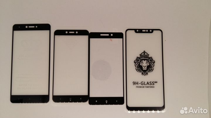 Защитное стекло Xiaomi Redmi Note 3шт