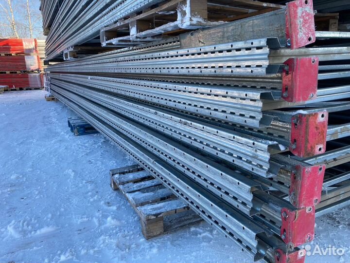 Стеллажи паллетные бу Фзм Полиметалл и др