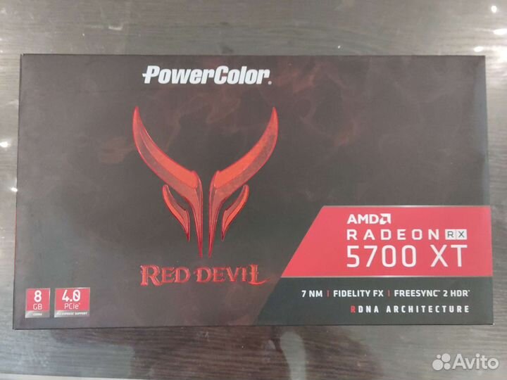 Видеокарта PowerColor RX5700XT Red Devil 8Gb
