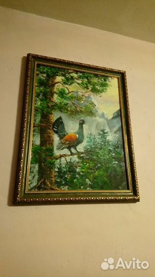 Картина - Глухарь