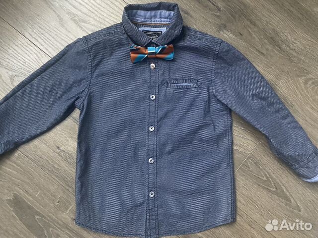 Рубашка с бабочкой 104 см