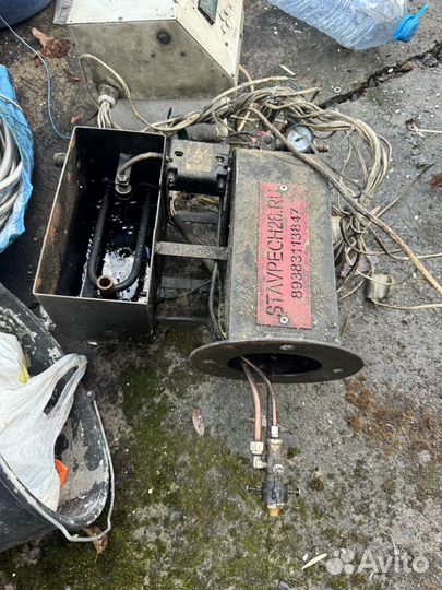 Горелка на отработке гном ставпечь