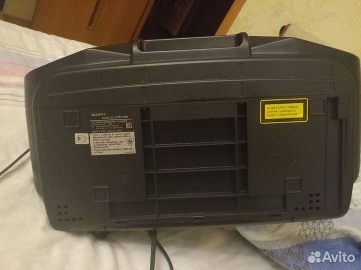 Кассетный магнитофон Sony Boom box CFD-V30