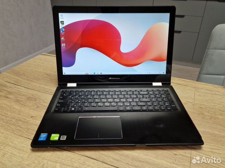 Сенсорный ноутбук Lenovo i7/Nvidia 940M/FHD/SSD