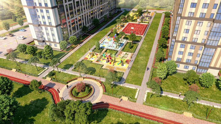 2-к. квартира, 65,4 м², 13/18 эт.