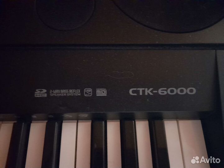 Синтезатор casio ctk 6000