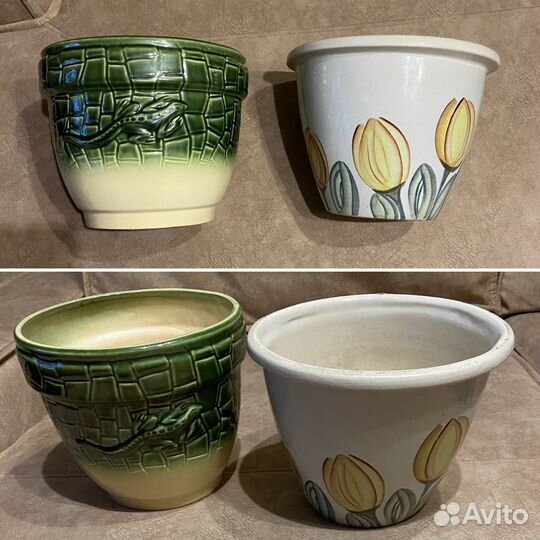 Горшок керамический для цветов