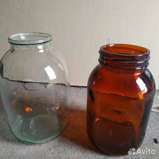 Банки стеклянные