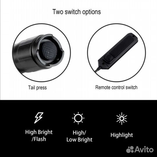 Фонарь подствольный Wurkkos WKC 05 1000lm Пикатини