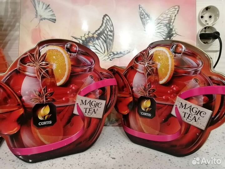 Жестяные баночки из под чая и печенья