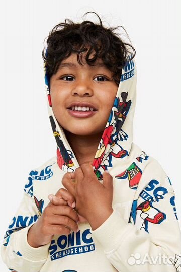 Худи с капюшоном H&M Sonik
