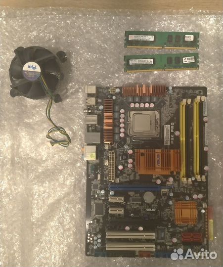 Комплект Intel Core2Duo 6300/Asus P5K PRO/4