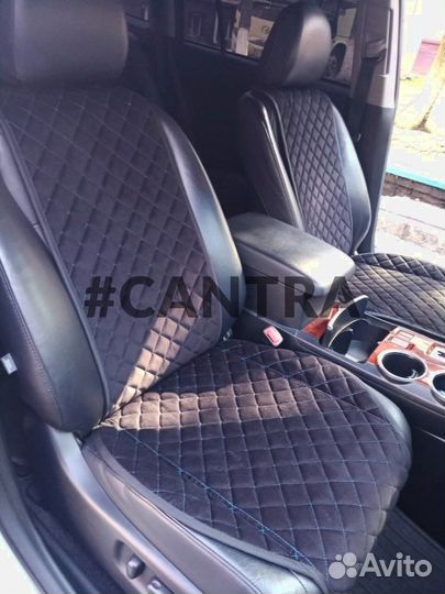 Автонакидки из алькантары Тойота Toyota кантра
