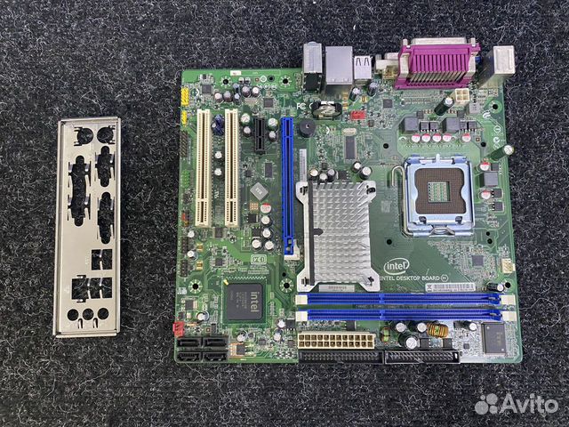Материнская плата Intel DG41TX 775 сокет DDR3