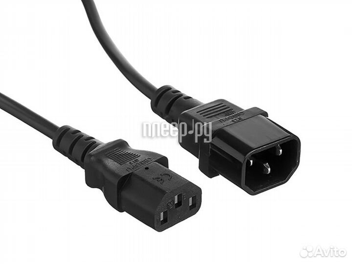 Кабель ExeGate Power EC-3P IEC 320 C13 - C14 V