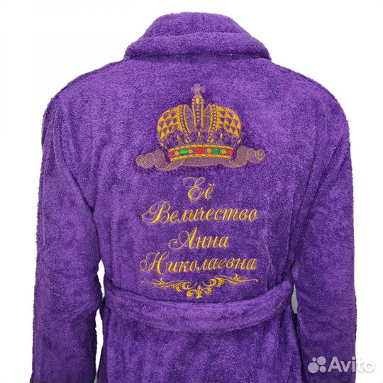 Халат с вышивкой на заказ