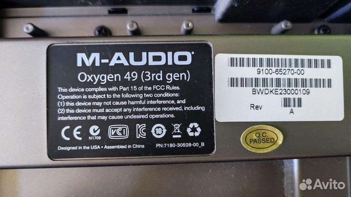 Midi-клавиатура M-Audio Oxyden49