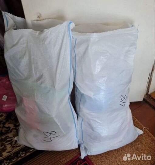 Вещи женские и мужские мешком