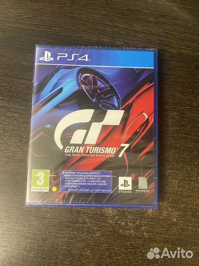 Gran turismo 7 (диск, Sony PS4)
