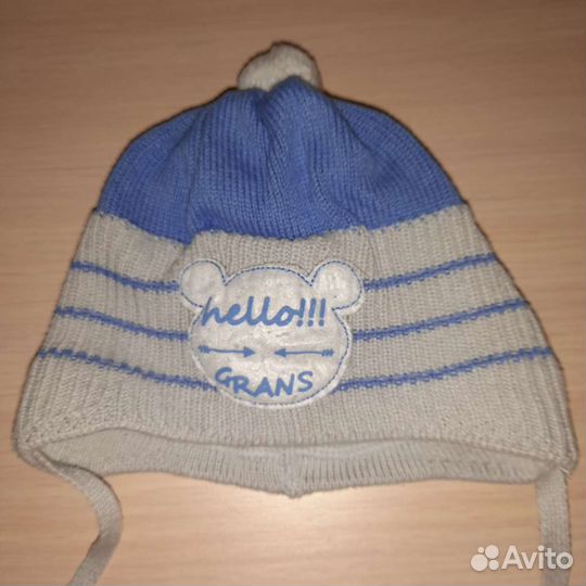 Шапка детская на мальчика