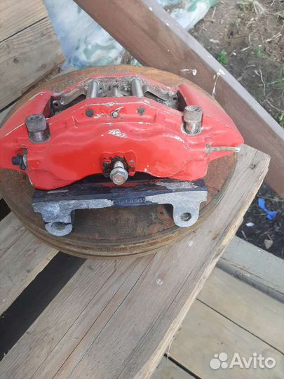 Накладки на суппорта brembo спортивные с дисками