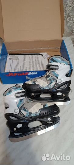 Коньки детские раздвижные 35-38
