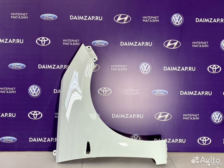 Крыло Hyundai Solaris (2011-2017) Правое Белый