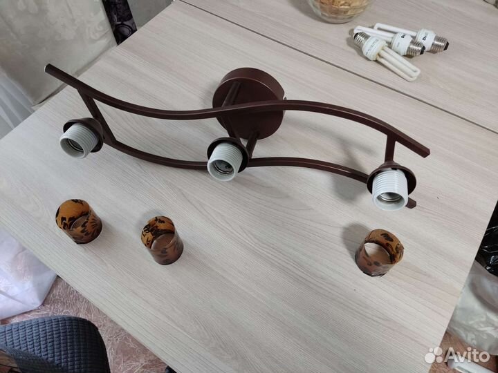 Светильник потолочный подвесной бу