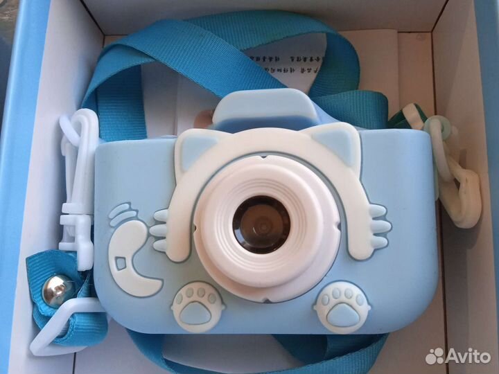 Детский цифровой фотоаппарат с играми