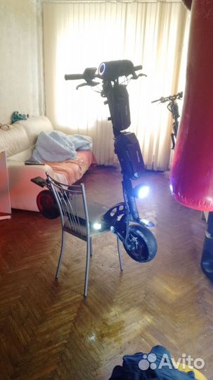 Самокат взрослый электрический бу