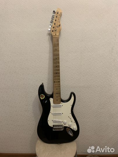 Электрогитара с чехлом