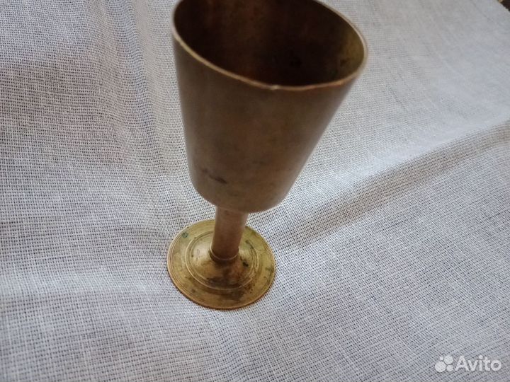 Рюмка бронза старенькое